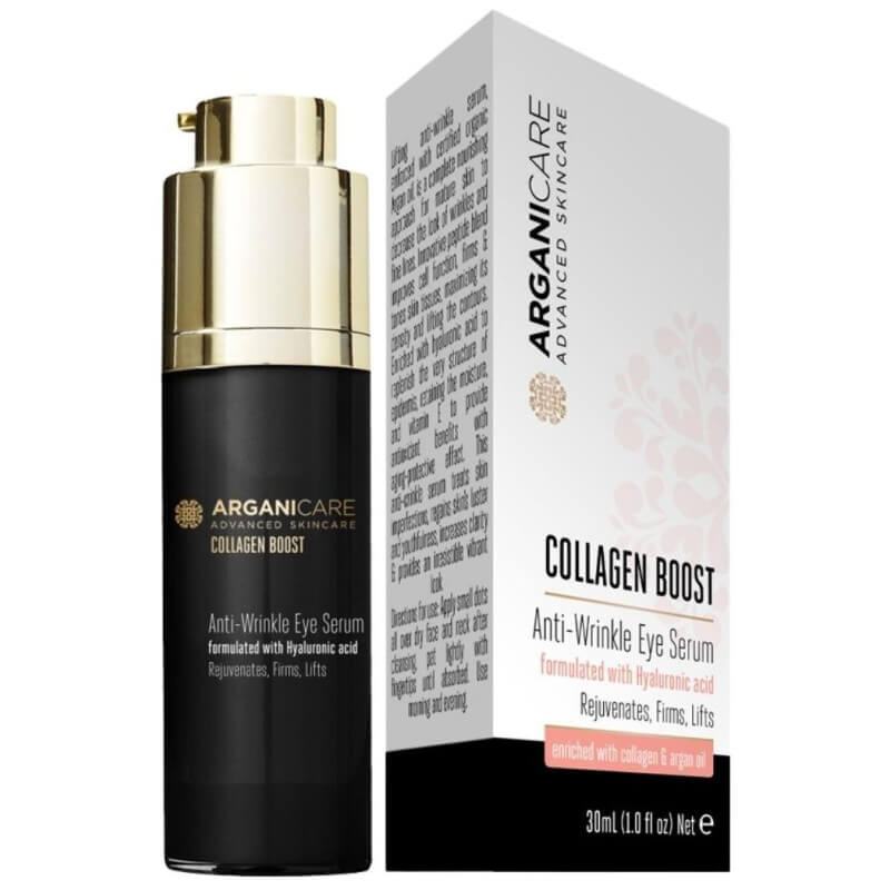 Sérum anti-rimpels voor de oogcontour Hyaluronzuur - Alle huidtypes Arganicare 30 ml
