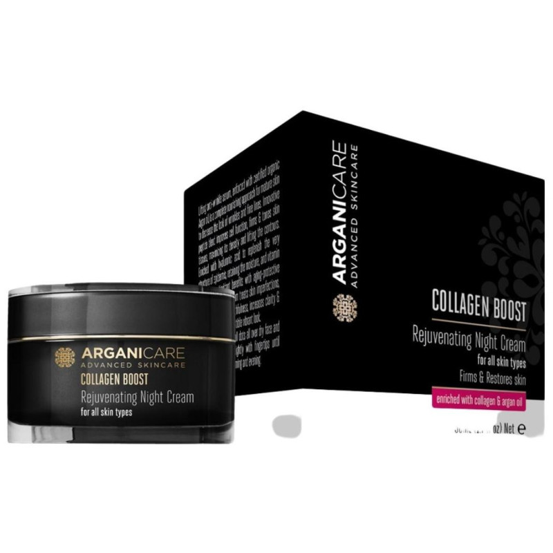 Rejuvenating Night Cream - All Skin Types Arganicare 50 ml