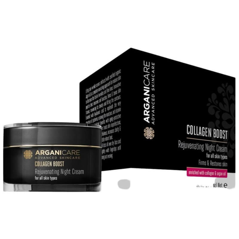 Creme de noite rejuvenescedora - Todos os tipos de pele Arganicare 50 ml