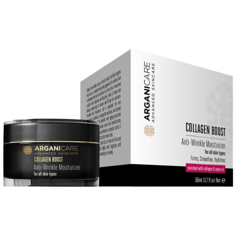 Crema hidratante y antiarrugas de día - Para todo tipo de pieles Arganicare 50 ml