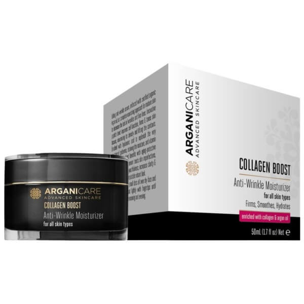 Creme de dia hidratante e anti-rugas - Para todos os tipos de pele Arganicare 50 ml