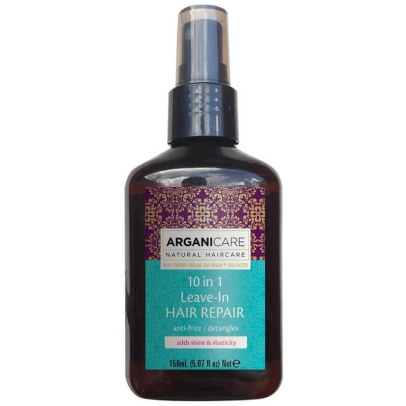 Detangling anti-frizz repair spray 10-in-1 Arganicare 150 ml