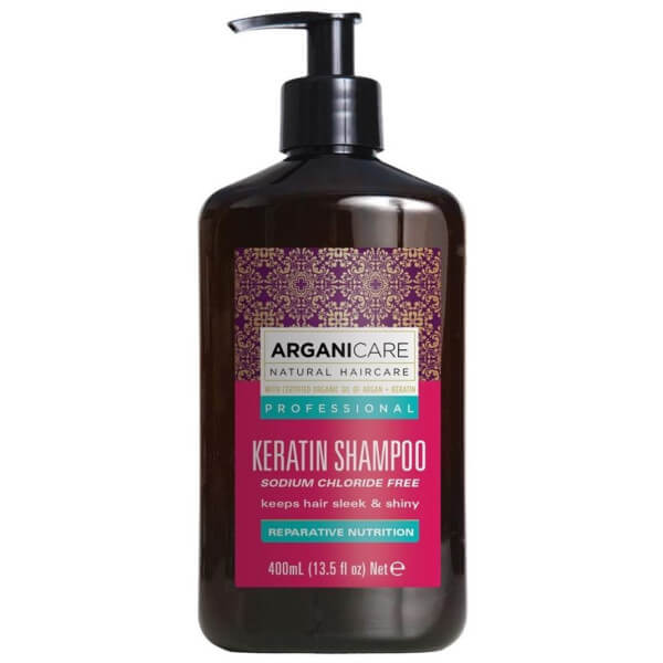 Shampoing réparateur et nutritif Arganicare 400 ml