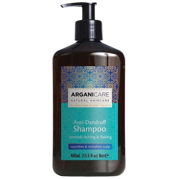 Shampoing trattante riequilibrante antiforfora Arganicare 400 ml