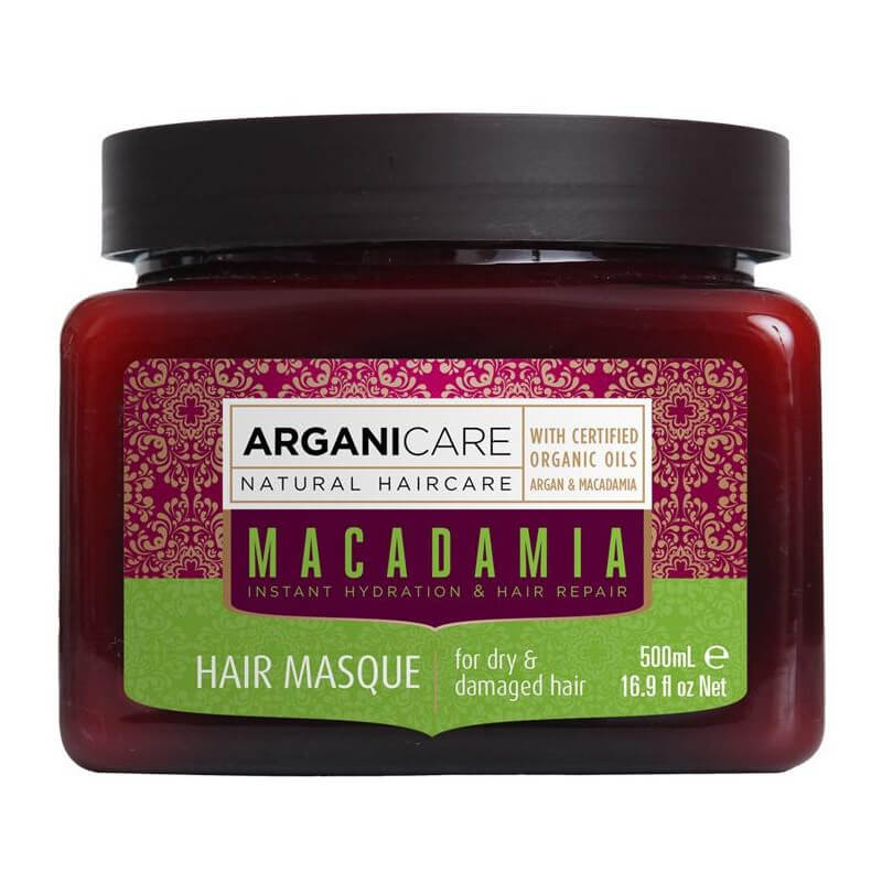 Masker voor hydratatie en herstel - Droog & beschadigd haar Arganicare 500 ml