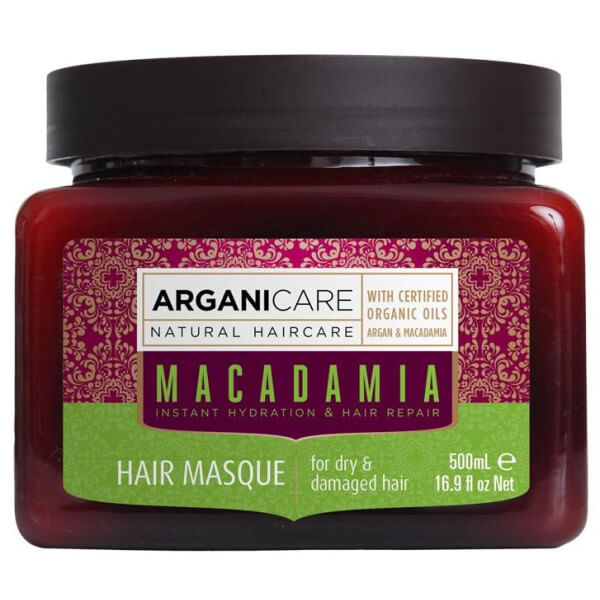 Mascarilla hidratante y reparadora - Cabello seco y dañado Arganicare 500 ml