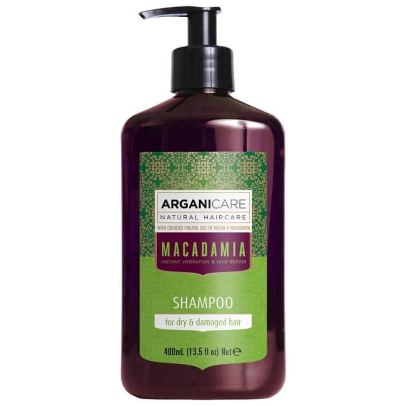 Shampoo hidratante - Cabelos secos e danificados Arganicare 400 ml