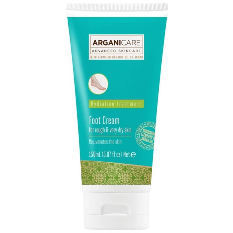 Crème nourrissante et réparatrice pour les pieds Arganicare 150 ml