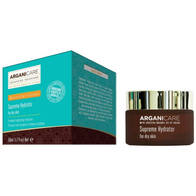 Crème anti-veroudering voor het gezicht Arganicare 50 ml