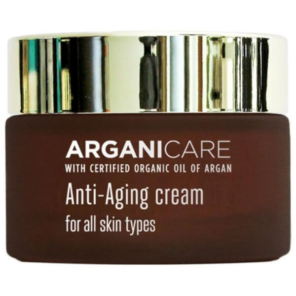 Crema anti-edad facial Arganicare de 50 ml