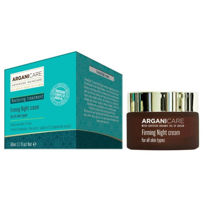 Straffende Nachtcreme Arganicare 50 ml