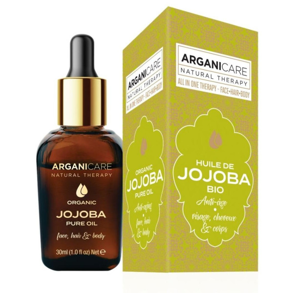 Organic Jojoba Oil 3-1 Arganicare 30 ml