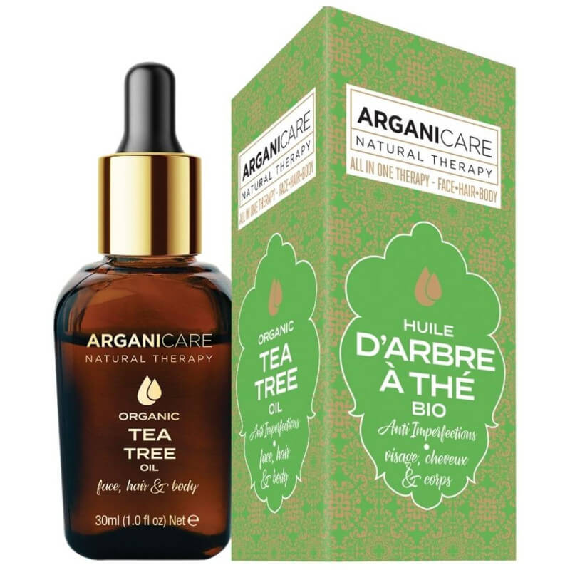 Aceite de Árbol de Té Orgánico 3 en 1 Arganicare 30 ml