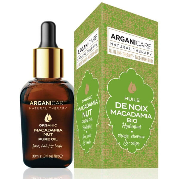 Organic Macadamia Oil 3-1 Arganicare 30 ml