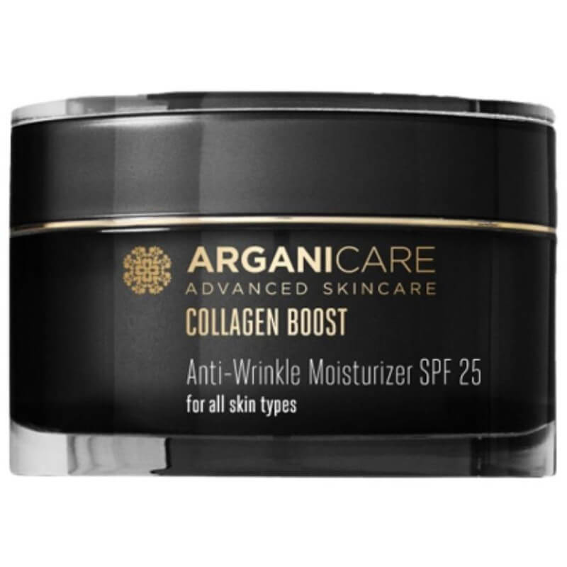 Crème anti-rugas e protetora SPF 25 - Todos os tipos de pele Arganicare 50 ml
