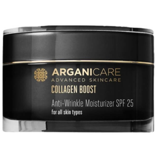 Crème anti-rugas e protetora SPF 25 - Todos os tipos de pele Arganicare 50 ml