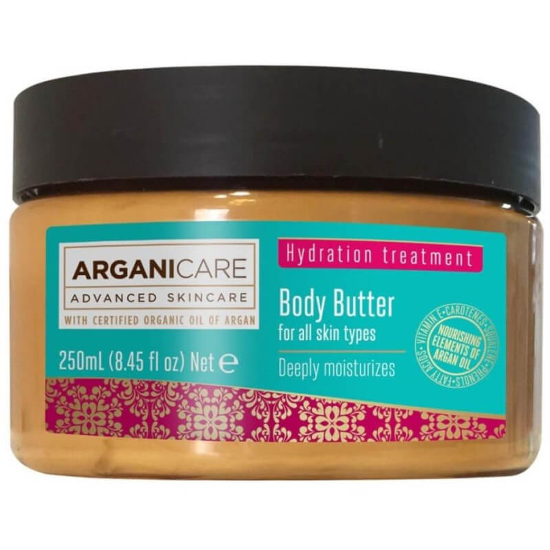 Beurre nourrissant pour le corps Arganicare 250 ml