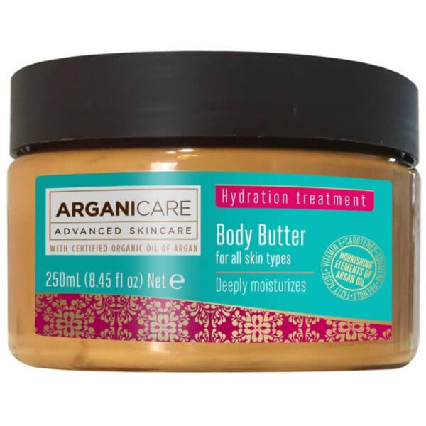 Manteiga corporal nutritiva Arganicare 250 ml Manteiga corporal nutritiva Arganicare 250 ml