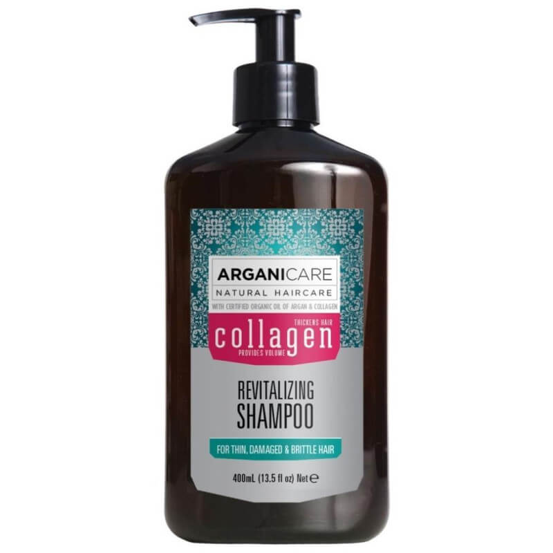 Champú energizante - Para cabello fino, sin vitalidad y sin volumen Arganicare 400 ml