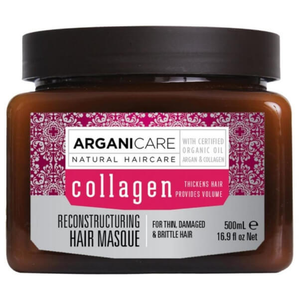 Masque voor verdikkend - Dun, verzwakt en volumeloos haar Arganicare 500 ml Masque voor verdikkend - Dun, verzwakt en volumeloos haar Arganicare 500 ml
