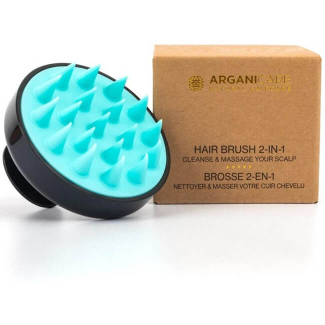 Silicone Shampoo Brush Arganicare