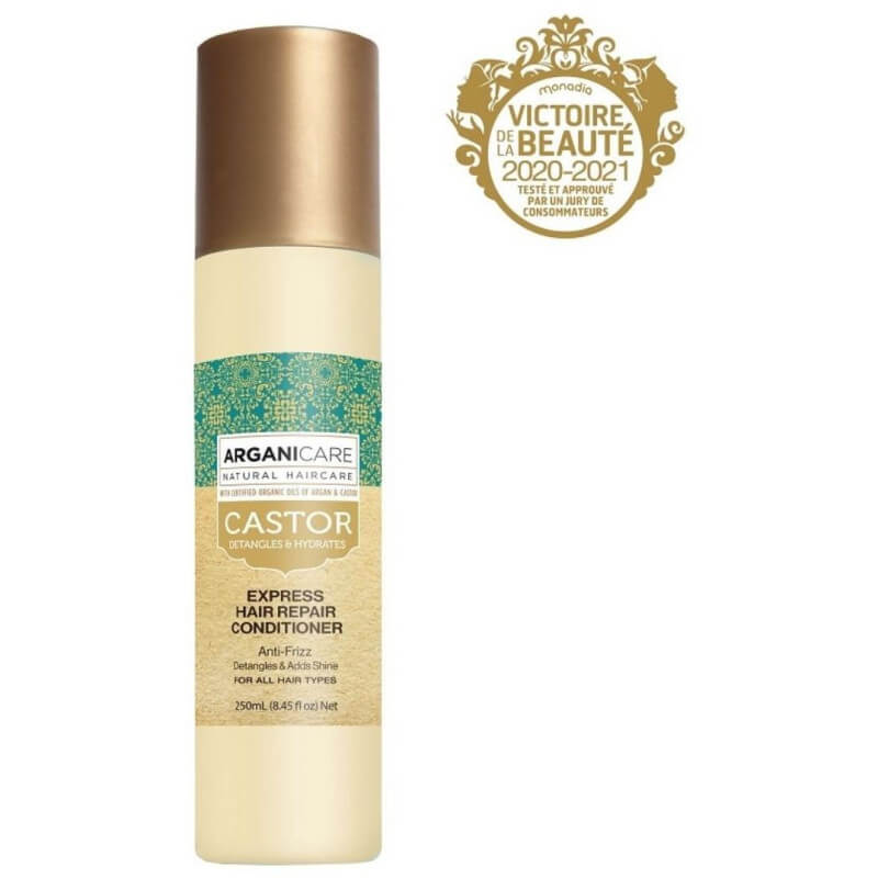 Spray ontwarrende en niet-uitspoelbare express Arganicare 250 ml