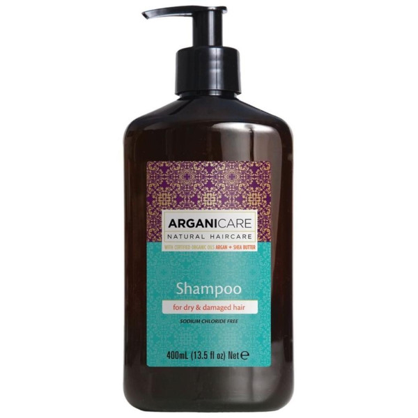 Nourishing hydrating shampoo Arganicare 400 ml
