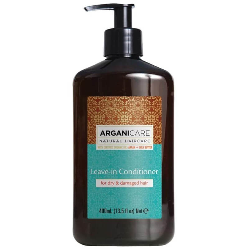 Tratamiento hidratante protector sin enjuague - Cabello seco y dañado Arganicare 400 ml