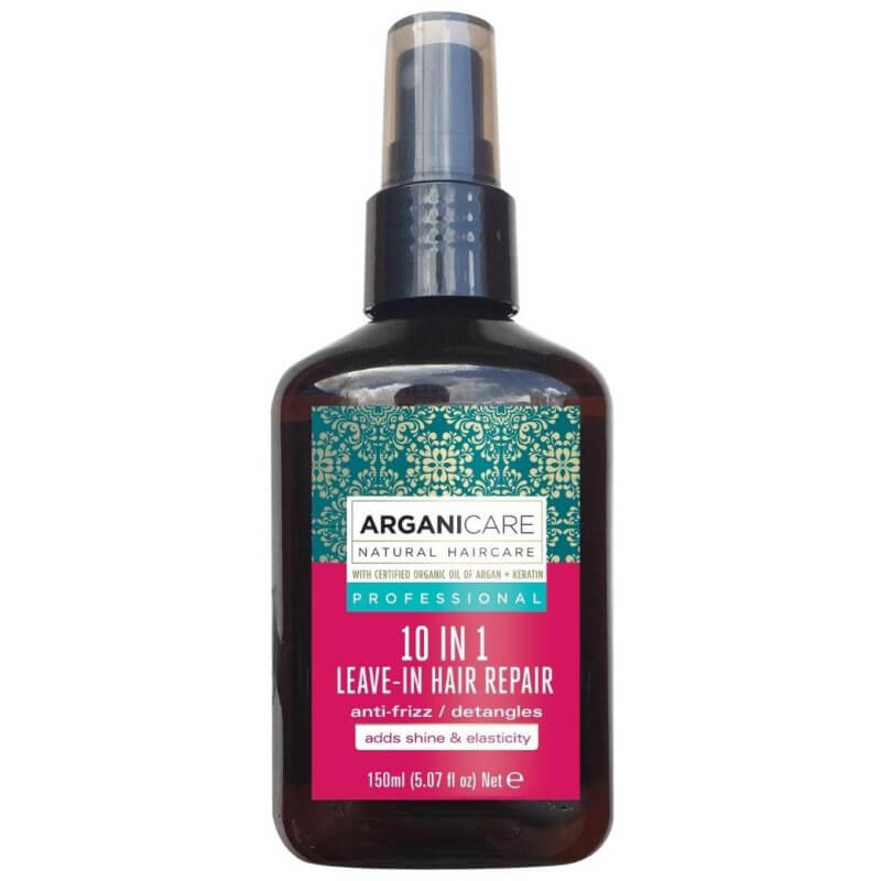 Spray reparador 10 em 1 sem enxágue Arganicare 150 ml