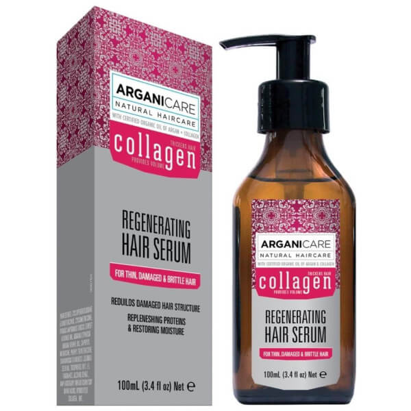 Sérum regenerador - Cabello fino, desvitalizado y sin volumen Arganicare 100 ml