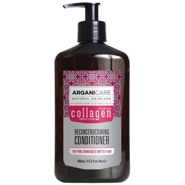 Dopo-shampoo rivitalizzante - Capelli fini, devitalizzati e senza volume Arganicare 400 ml