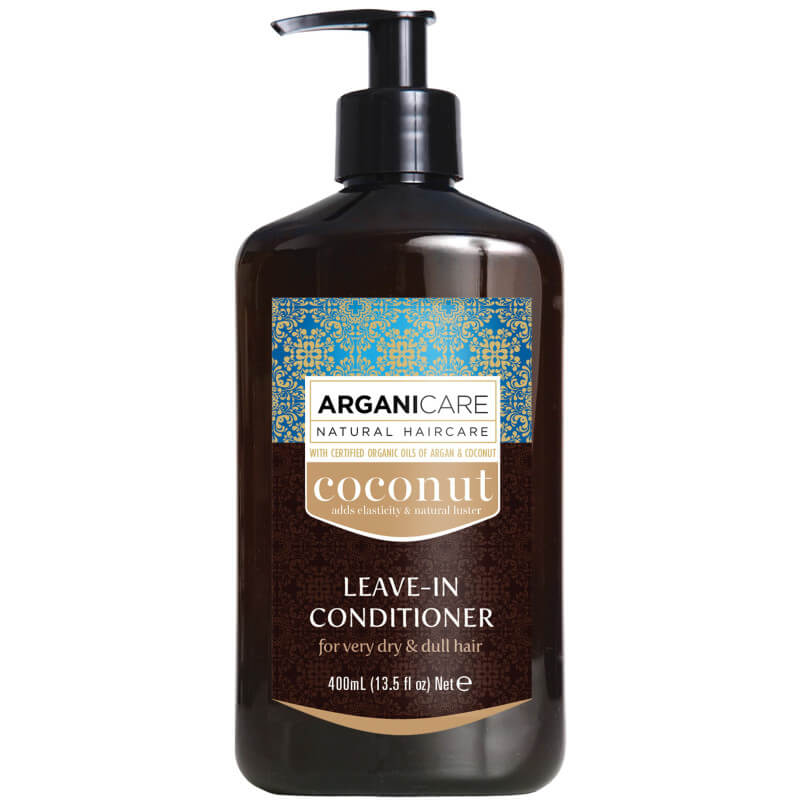 Soin hidratante protector sin enjuague - Cabello muy seco, rizado y crespo Arganicare 400 ml