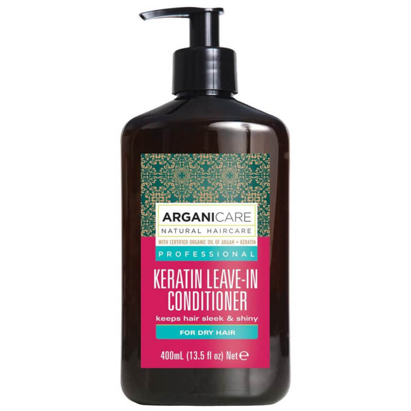 Cuidado sem enxágue - Cabelos secos e danificados Arganicare 400 ml