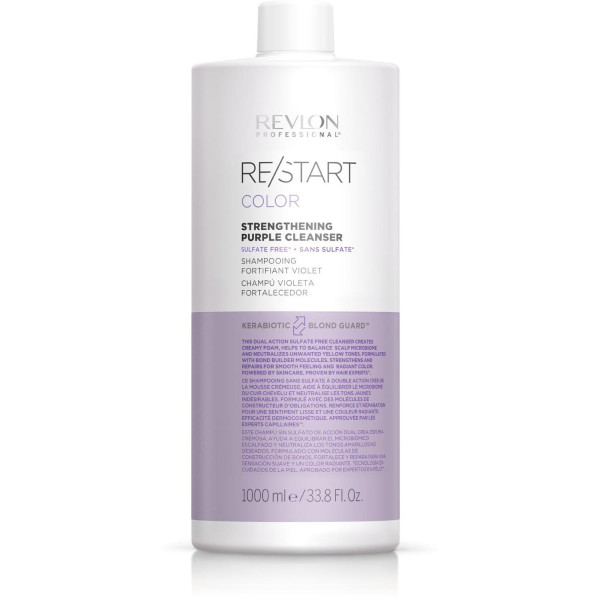 Revlon Restart Stärkendes Lila Shampoo 1L Revlon Restart Stärkendes Lila Shampoo 1L