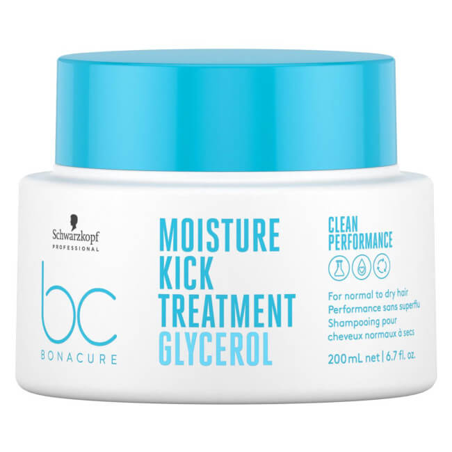Diep hydraterend masker BC Hyaluronic Moisture Kick van Schwarzkopf 200ML