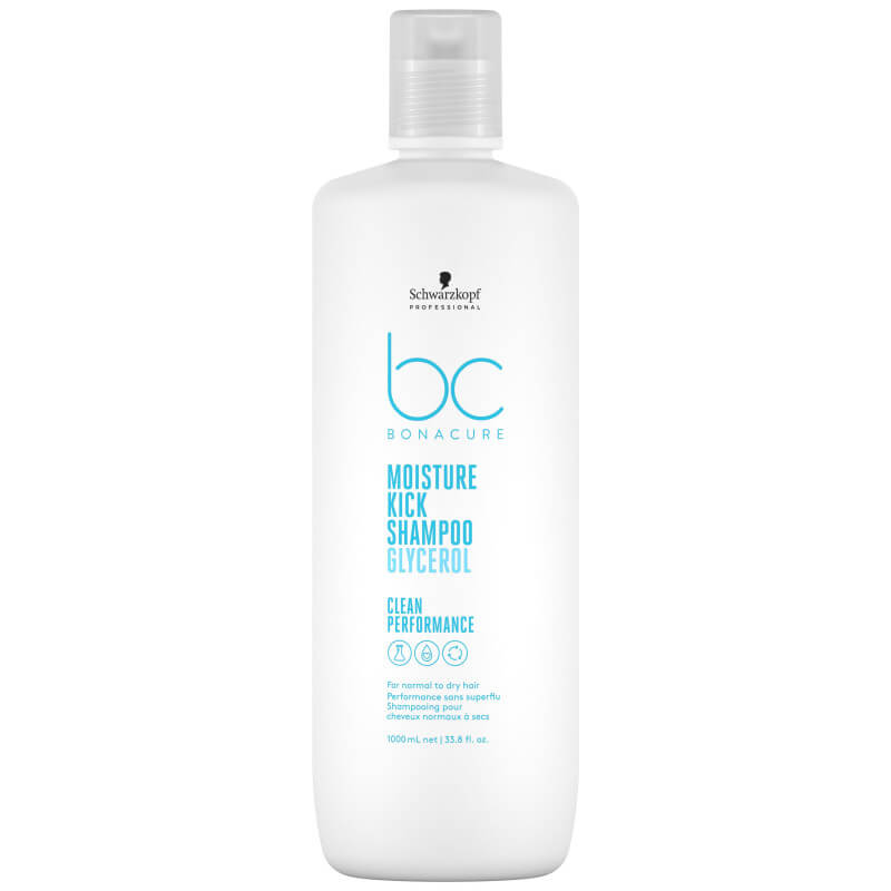 Hydraterende micellaire shampoo BC Hyaluronic Moisture Kick Schwarzkopf 1L.