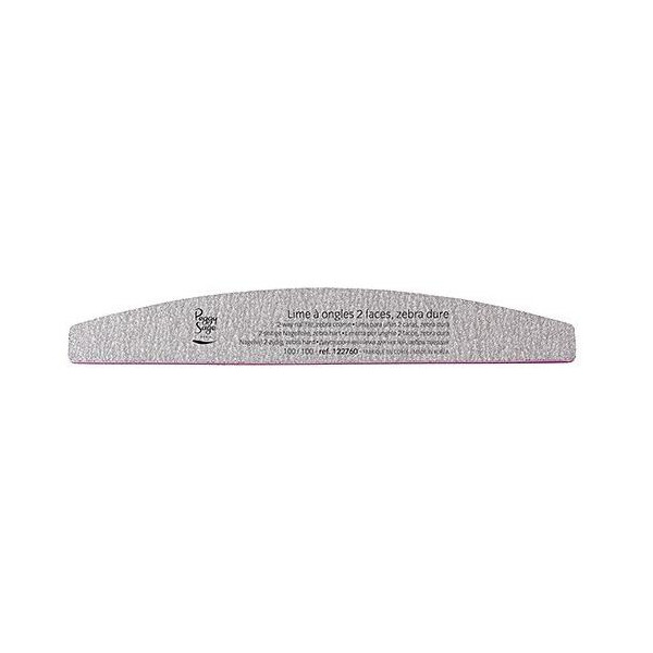 Nail file Peggy Sage 2 faces hard zebra 100/100 122760 Nail file Peggy Sage 2 faces hard zebra 100/100 122760