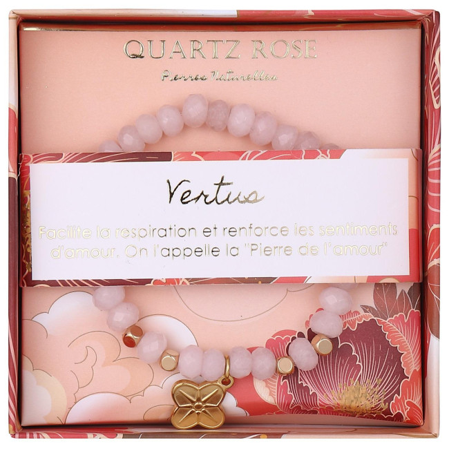 Bracelet quartz rose Stella Green