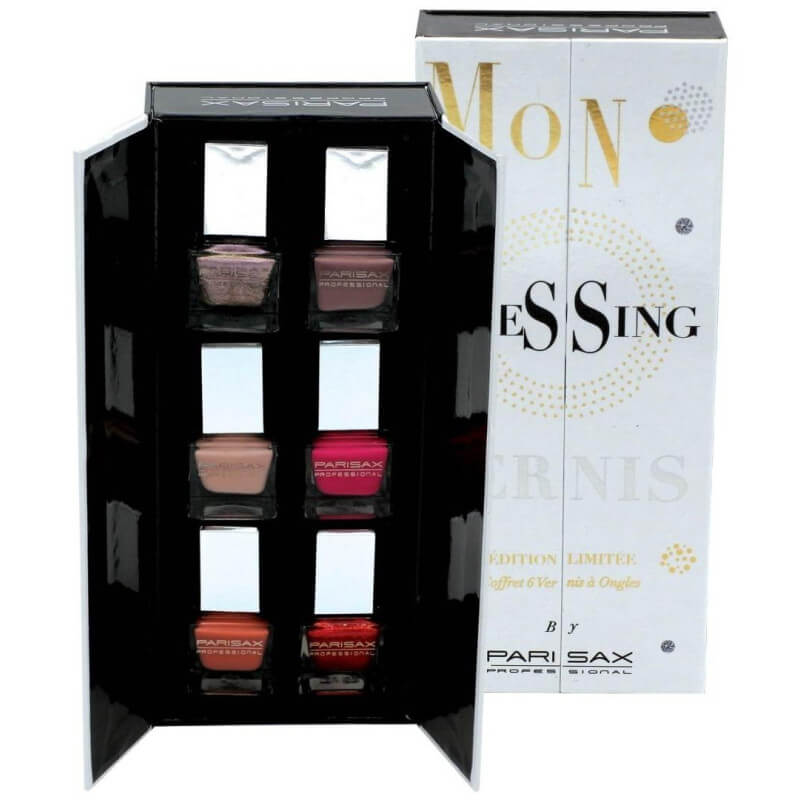 Conjunto de 6 vernizes Dressing Parisax Professional.