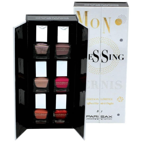 Set van 6 nagellakken van Dressing Parisax Professional. Set van 6 nagellakken van Dressing Parisax Professional.