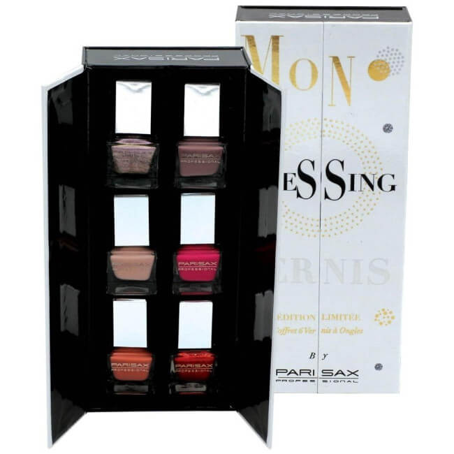 Conjunto de 6 vernizes Dressing Parisax Professional.