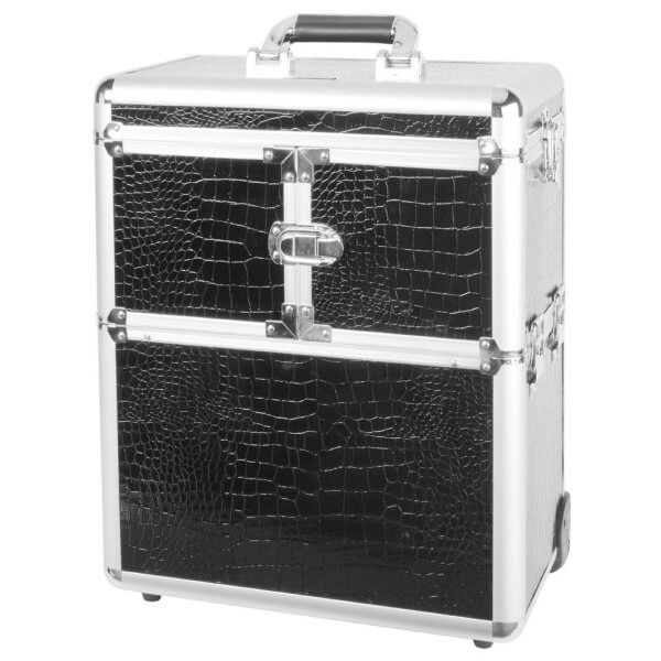 Black crocodile suitcase Parisax Professional