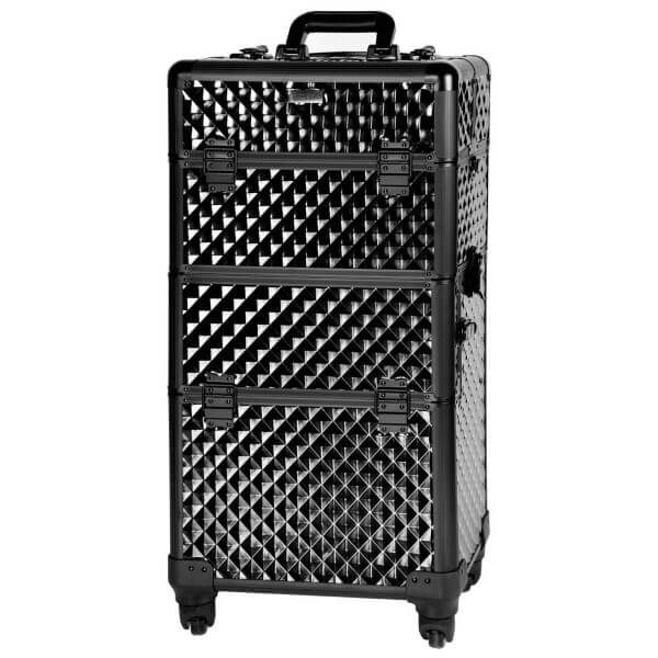 Valise aluminium Diamond noire Parisax Professional