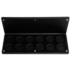 Magnetisch palet met 12 pannen van Parisax Professional.
