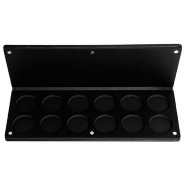 Paleta magnética com 12 recipientes Parisax Professional Paleta magnética com 12 recipientes Parisax Professional