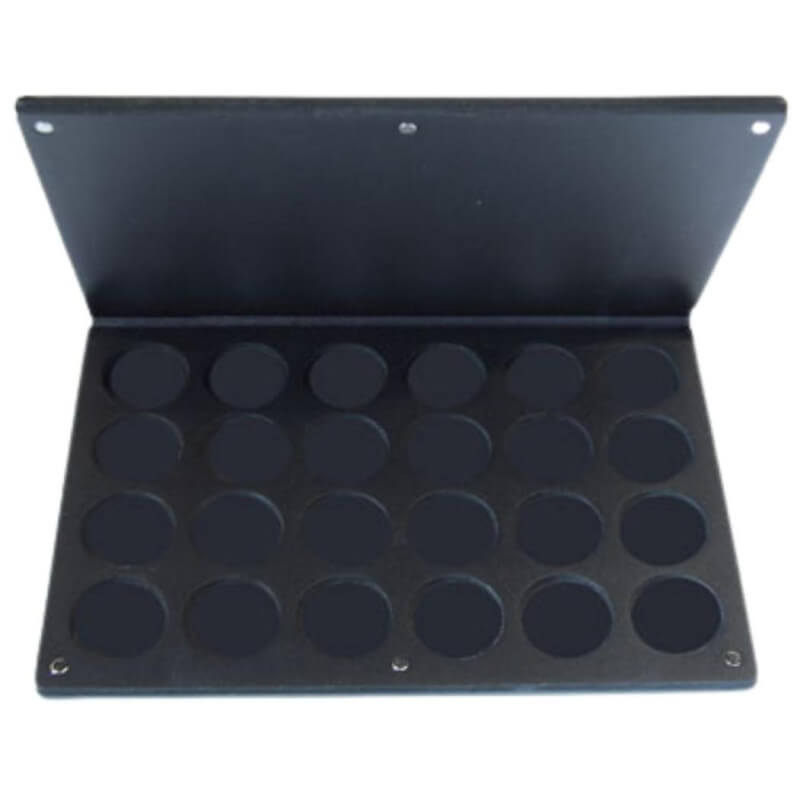 Paleta magnética com 24 godets Parisax Professional. Paleta magnética com 24 godets Parisax Professional.