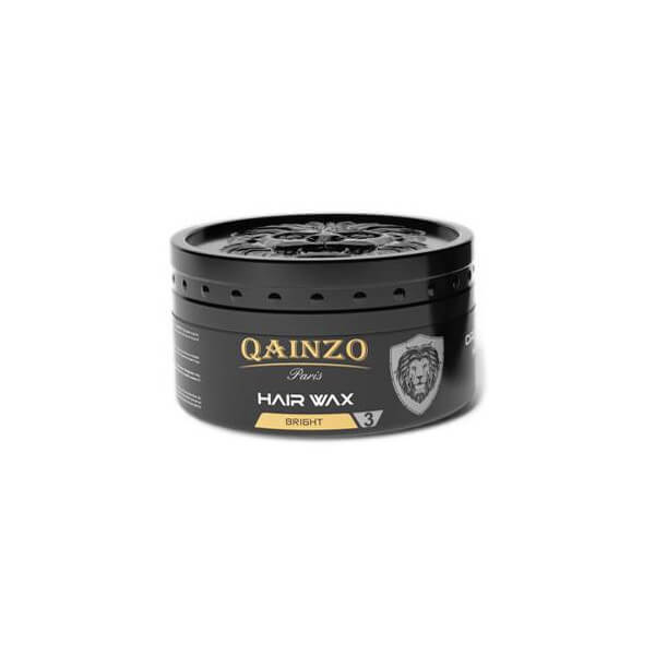 Qainzo cera capilar mantiene el cabello flexible y con un efecto brillante envase de 150 ML