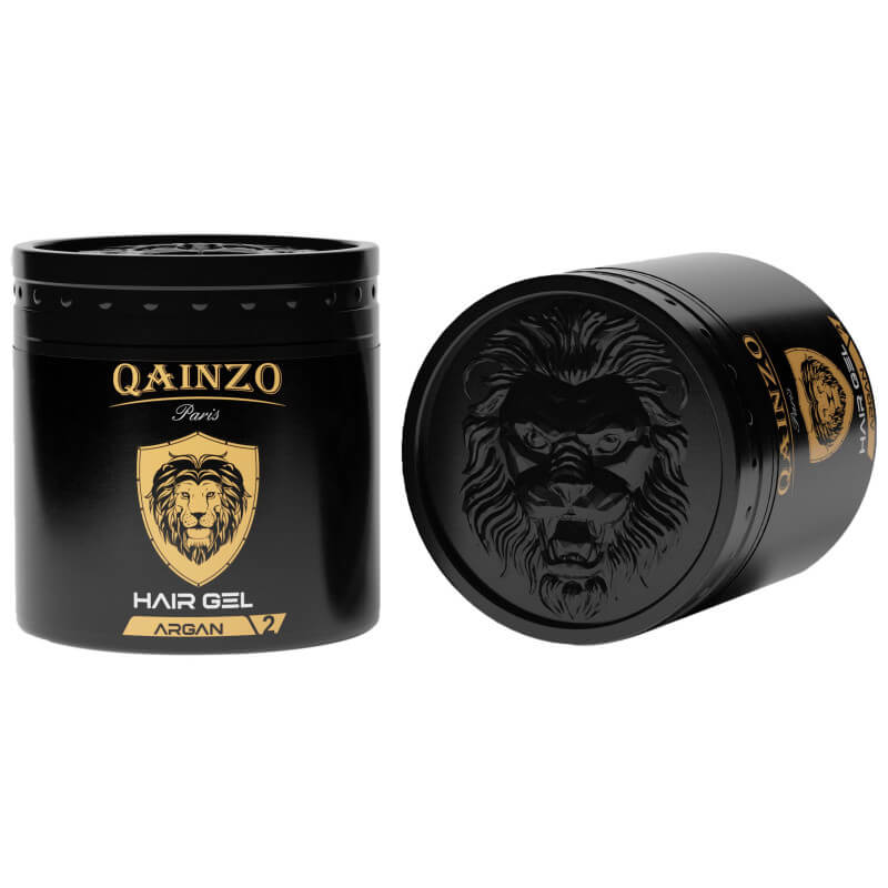 Qainzo gel para cabelo com queratina fixação suave 500 ML