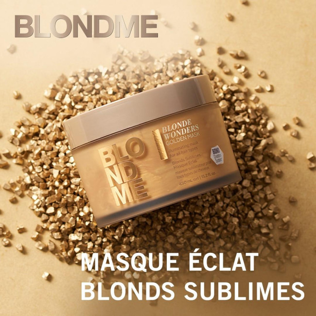 Masque wonder blonde or BlondMe Schwarzkopf 450ML