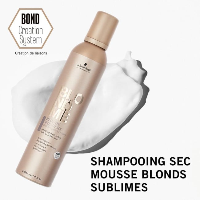 BM blonde wonder shampooing sec mousse 300ML